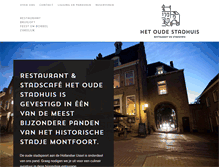 Tablet Screenshot of oudestadhuis.nl
